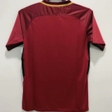 2017/18 Roma Home Red Retro Soccer Jersey