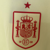 2024/25 Spain Away Yellow Kids Soccer Jersey