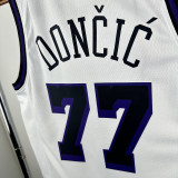 Lakers DONCIC #77 White City Edition NBA Jerseys