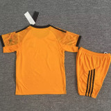2025/26 Roma  Away Orange Kids Soccer Jersey