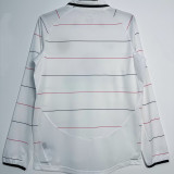 2003/05 M Utd Away Retro Long Sleeve Soccer Jersey 2004/2006