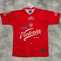 2000/01 Deportivo Toluca Home Red Retro Soccer Jersey 托卢卡