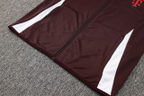 2025 PSG Red Brown Jacket Tracksuit