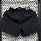 2025/26 UA Black Casual Double Layer Short Pants  D2501双层短裤