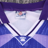 1996/97 RM Away Blue Retro Kids Soccer Jersey