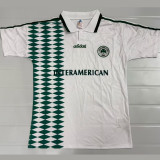 1995/1996 Panathinaikos Away White Retro Soccer Jersey