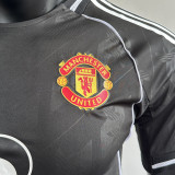 2025/26 M Utd Black Special Edition Player Version Soccer Jersey