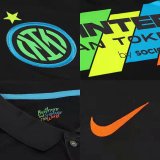 2021/22 In Milan 1:1 Quality Third Black Fans Soccer Jersey