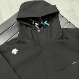 2026/27 DESCENTE Black Outdoor Windbreaker  H1002