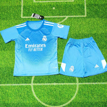 2025/26 RM Goalkeeper Blue Kids Soccer Jersey