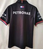 2022 Mercedes AMG Petronas F1 Black Team POLO T-Shirt