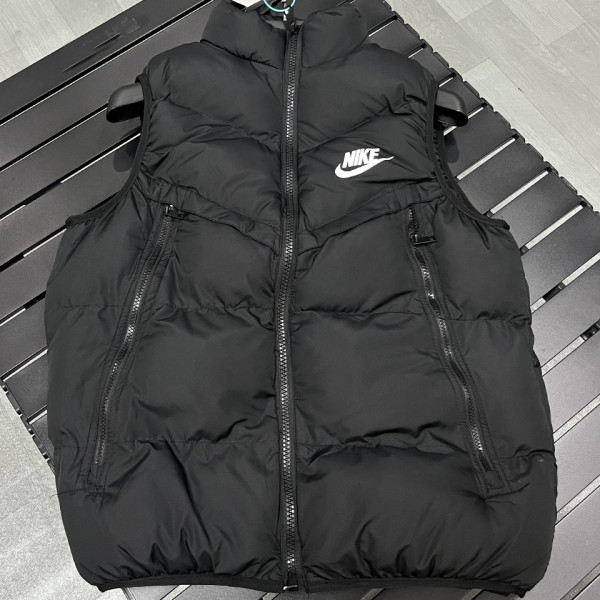 2026/27 NK Black Cotton Vest Jacket  J3303