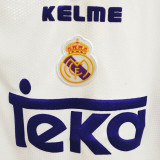 1997/98 RM White Home Retro Soccer Jersey