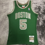 2003/04 Celtics GARNNETT #5 Retro Green NBA Jerseys热压