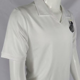 1970 Santos Home White Retro Soccer Jersey