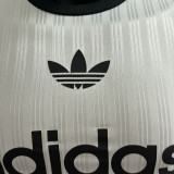 2025 AD~ White Retro Style Player Version Soccer Jersey