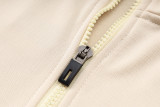 2025 Argentina Rice White Hoody Zipper Jacket