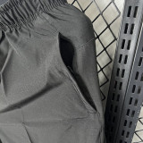2025 NK~ Black Casual Short Pants D330