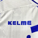 1996/97 RM White Third Retro Soccer Jersey