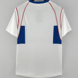 2002 CDUC Catholic White Retro Soccer Jersey