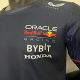 2023/24 Red Bull Racing Black F1 Team T-Shirt ( 圆领)