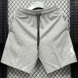 2025 Jordan Grey Pure Cotton Fabric Casual Short Pants M16