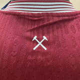 2025/26 West Ham Home Player Version Soccer Jersey