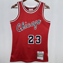 1984/1985 Bulls JORDAN #23 Red Retro NBA Jerseys 热压