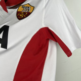 2001/02 Roma Away White Retro Soccer Jersey