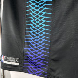 2018 Hornets BALL #1 Black City Edition NBA Jerseys