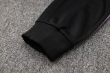 2025 Germany Black Hoody Zipper Jacket Tracksuit