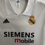2002/03 RM Home White Edición Centenaria Retro Jersey