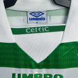 1998 Celtic Home Retro Soccer Jersey (With 97-98 Champion letters）