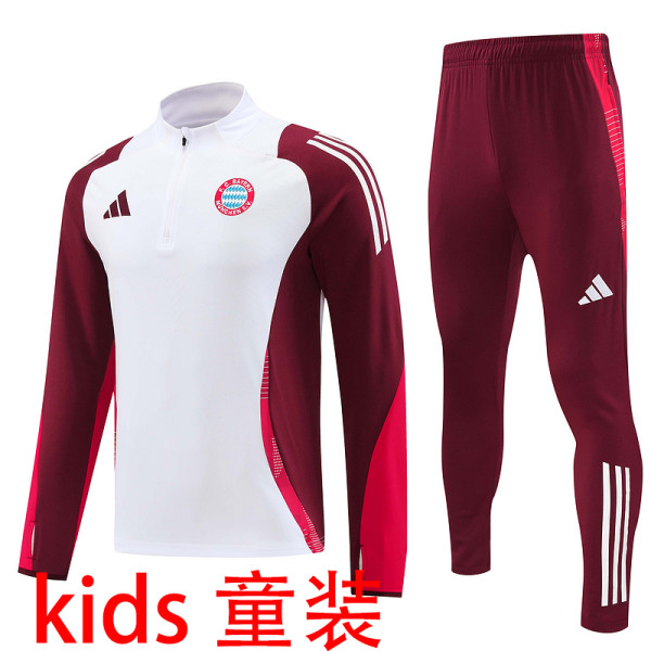 2025 BFC White Kids Sweater Tracksuit