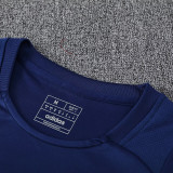 2025 Flamengo Sapphire Blue Vest Training Jersey(A Set)