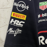 2025 Red Bull Racing F1 Black Team T-Shirt  圆领