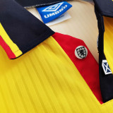 1996-9ow Retro Soccer Jersey8 Scotland Yell