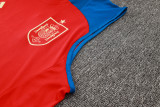 2024/25 Spain Red Vest Training Jersey(A Set)