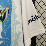 2024/25 Malaga Home White Fans Soccer Jersey