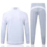 2025/26 RM Grey White Kids Jacket Tracksuit