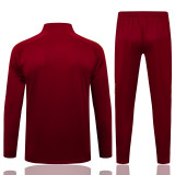 2025/26 ARS Maroon Kids Sweater Tracksuit（黄色三边）
