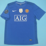 2008/09 M Utd Away Retro Soccer Jersey