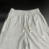 2024/25 Nk~ Grey Pure Cotton Sports Trousers Zipper style