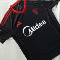 2025/26 Sevilla FC Third Black Fans Soccer Jersey