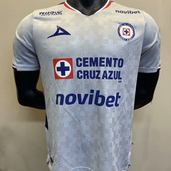 2025/26 Cruz Azul Away White Player Soccer Jersey