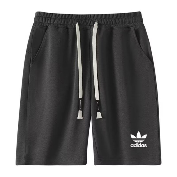 2025 AD Light Black Pure Cotton Short Pants 铁灰