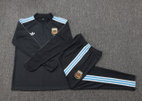 2025/26 Argentina Dark Grey Kids Sweater Tracksuit