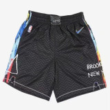 2021 Nets City Edition Black NBA Pants