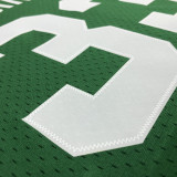 Celtics BLRD #33 Green Retro NBA Jerseys 热压