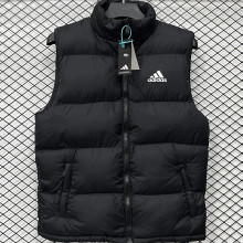 2026/27 AD Black Cotton Vest Jacket  J22002